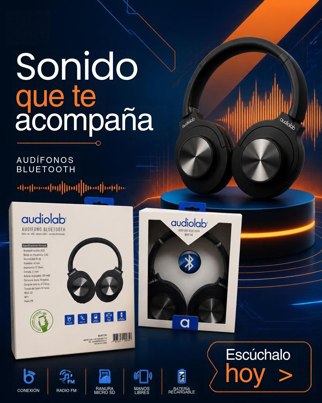 Auriculares Audiolab