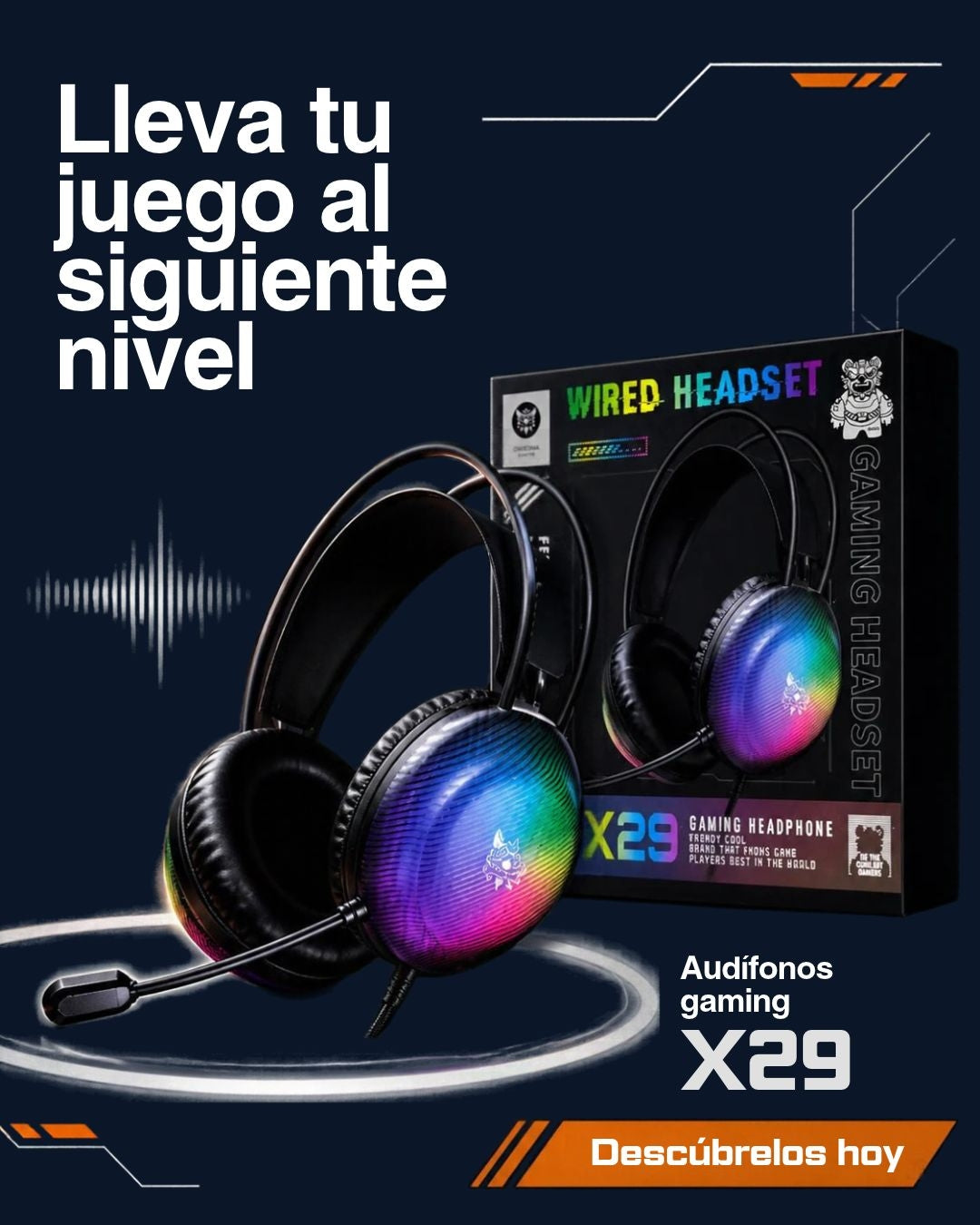 Auriculares Gamer onikuma