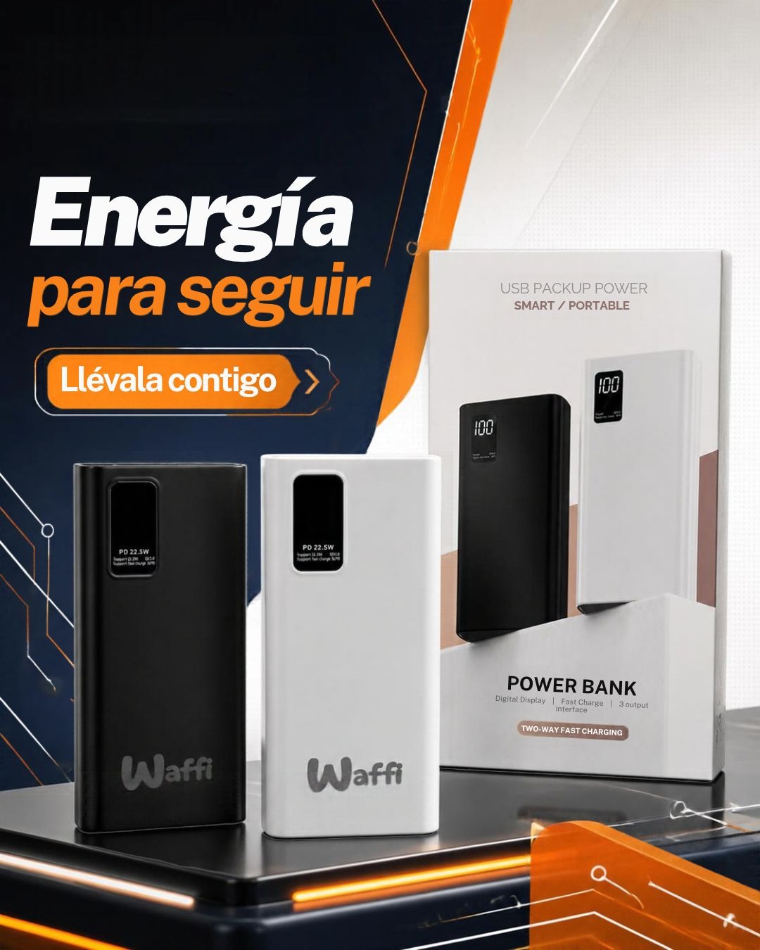 Power Bank carga rapida